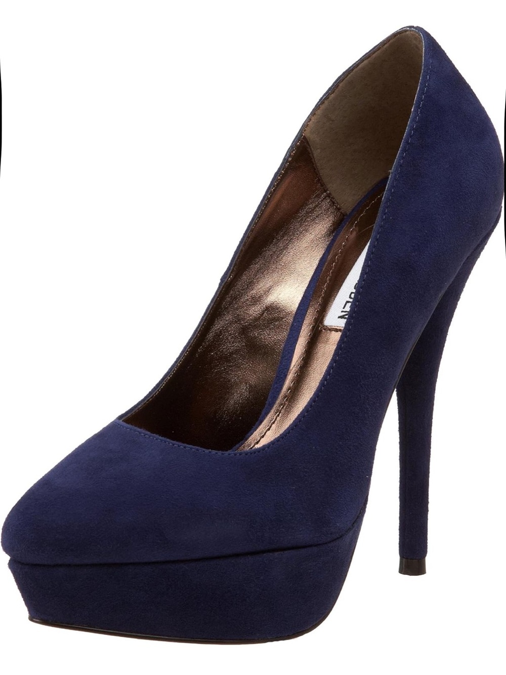 NWT Steve Madden Women's Darrina Platform Pump Midnight Blue 7.5 M